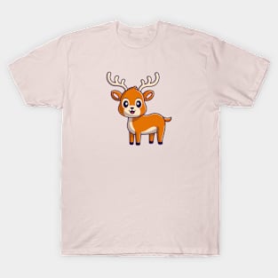 Christmas Gift Design, Christmas Clothing, Christmas Artwork, Christmas Deer T-Shirt